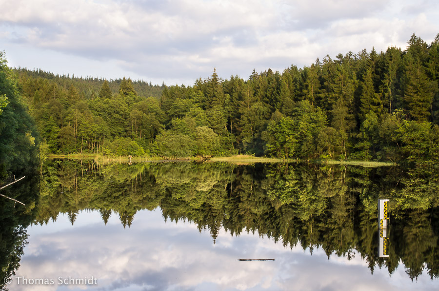 Eifel water reservoir